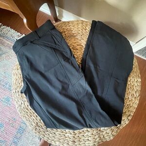 Prana Women's Black Straight Leg Lined Pants